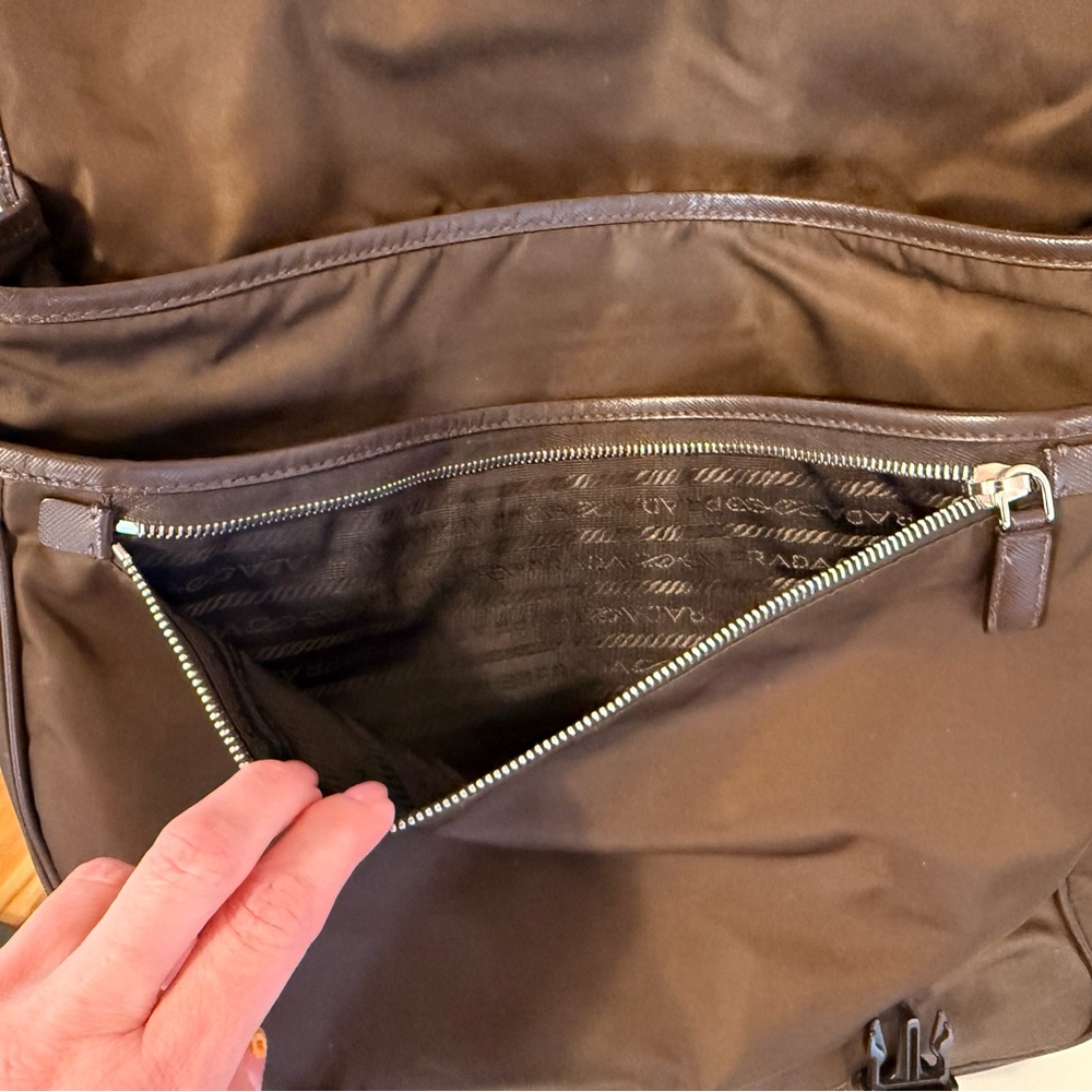 PRADA Tessuto Nylon Messenger Bag - Double Buckle - Picture 10 of 14